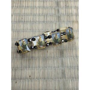 Christian Stretch Bracelet Beads Faith Jewelry Unisex